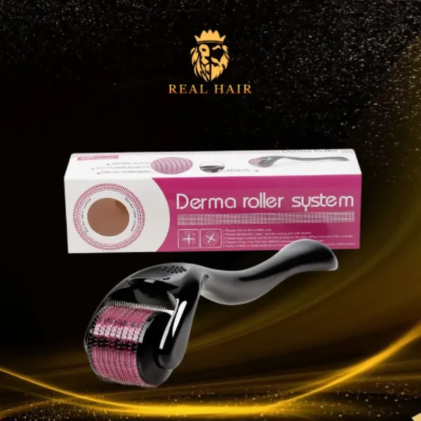 Dermaroller 0.25mm para Barba y Rostro, Mejora Absorción de Tratamientos